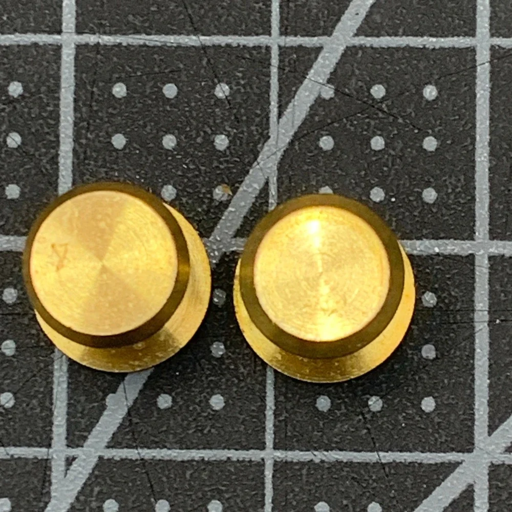 Brass Shirt Studs Formal Evening‎ Wear Tuxedo Studs Set of 2